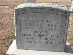 Augusta Lillie <I>Murphy</I> Ball 