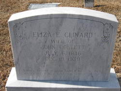 Eliza Elizabeth <I>Clinard</I> Collett 
