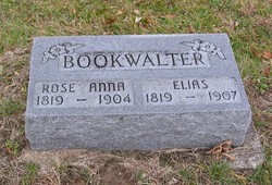 Rose Anna <I>Adair</I> Bookwalter 