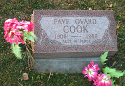 Faye <I>Ovard</I> Cook 