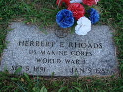 Herbert E Rhoads 