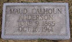 Maud Ella <I>Calhoun</I> Anderson 
