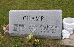 Anna Rosetta <I>Gault</I> Champ 