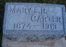 Mary E. <I>Redman</I> Carter 