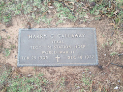 Harry Clinton Callaway 
