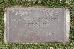Sarah Ellen <I>Goppert - Hubbard -</I> Stoffel 