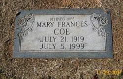 Mary Frances Coe 