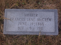 Frances Jane <I>Bohman</I> McGrew 