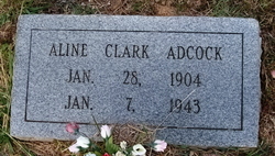 Aline Thomas <I>Clark</I> Adcock 