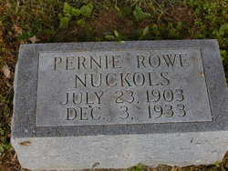 Pernie Rowe Nuckols 