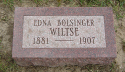 Edna <I>Bolsinger</I> Wiltse 