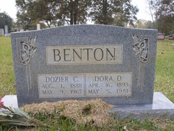 Dora Olive <I>Dewees</I> Benton 