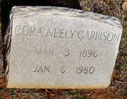 Cora Ann <I>Neely</I> Garrison 