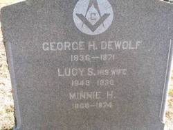Lucy S <I>Howard</I> Dewolf 