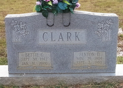 Bettie Mildred <I>Glasscock</I> Clark 