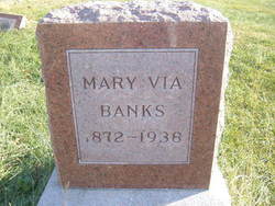 Mary <I>Miller</I> Banks 