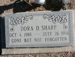 Dora <I>Davis</I> Sharp 