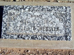 Stella B <I>Van Foosen</I> Webster 