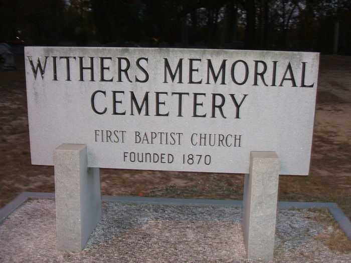Withers Memorial Cemetery