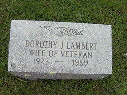 Dorothy J. <I>Sloper</I> Lambert 