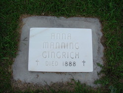 Anna <I>Manning</I> Gingrich 