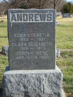 Edna Lucretia <I>Landon</I> Andrews 