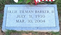 Ollie Tilman Barker II