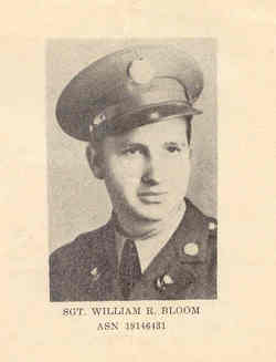 SGT William Roseberry “Eugene” Bloom 