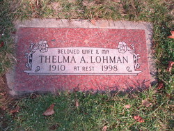 Thelma Ann <I>Harlan</I> Lohman 