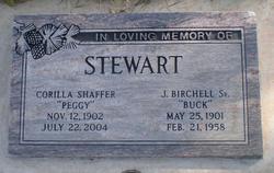 Corilla “Peggy” <I>Shaffer</I> Stewart 