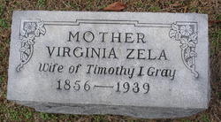 Virginia Zela <I>Sebrell</I> Gray 