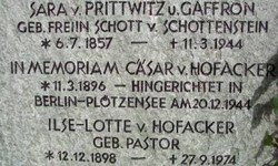 Sara <I>Schott von Schottenstein</I> von Prittwitz und Gaffron 