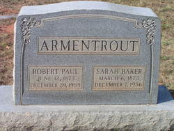 Robert Paul Armentrout 