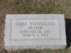 Cora Evangeline Beahm 