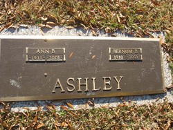 Ann <I>Bagwell</I> Ashley 