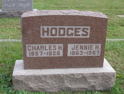 Jennie H <I>Standish</I> Hodges 