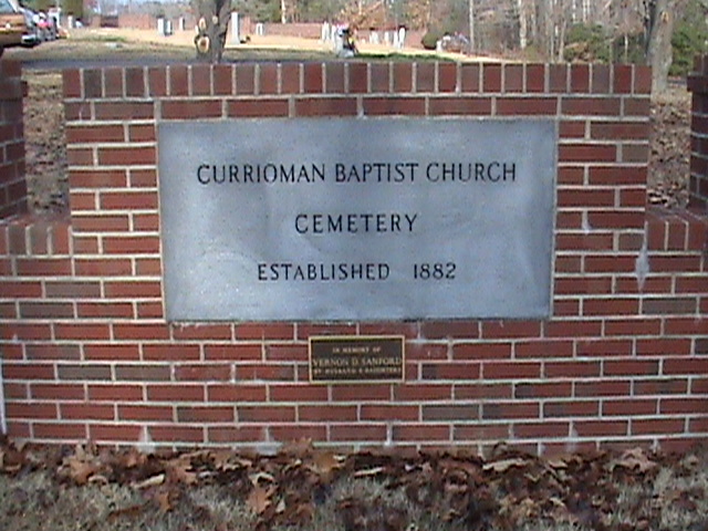 Currioman Baptist Church Cemetery