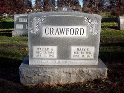 Mary Catherine <I>Cole</I> Crawford 