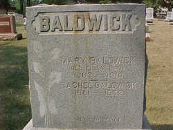 Mary <I>Eichsteadt</I> Baldwick 