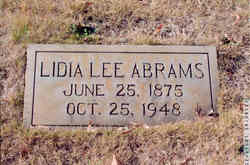 Lidia Lou <I>Lee</I> Abrams 