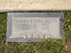 Florra Ethel Allen 