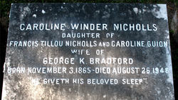 Caroline Winder <I>Nicholls</I> Bradford 