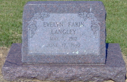 Evelyn <I>Eakin</I> Langley 