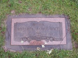 Roberta Madge <I>Spraker</I> Boge 