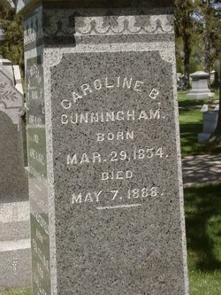 Caroline B. <I>Westerfield</I> Cunningham 