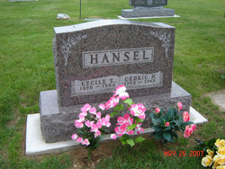 Cecile Effie <I>Harris</I> Hansel 