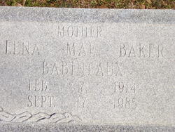 Lena Mae <I>Baker</I> Babineaux 