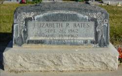 Elizabeth Permelia “Betty” <I>Graves</I> Bates 
