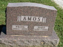 Velta Mary <I>Jones</I> Amos 