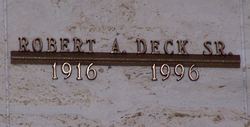 Robert Allen Deck Sr.